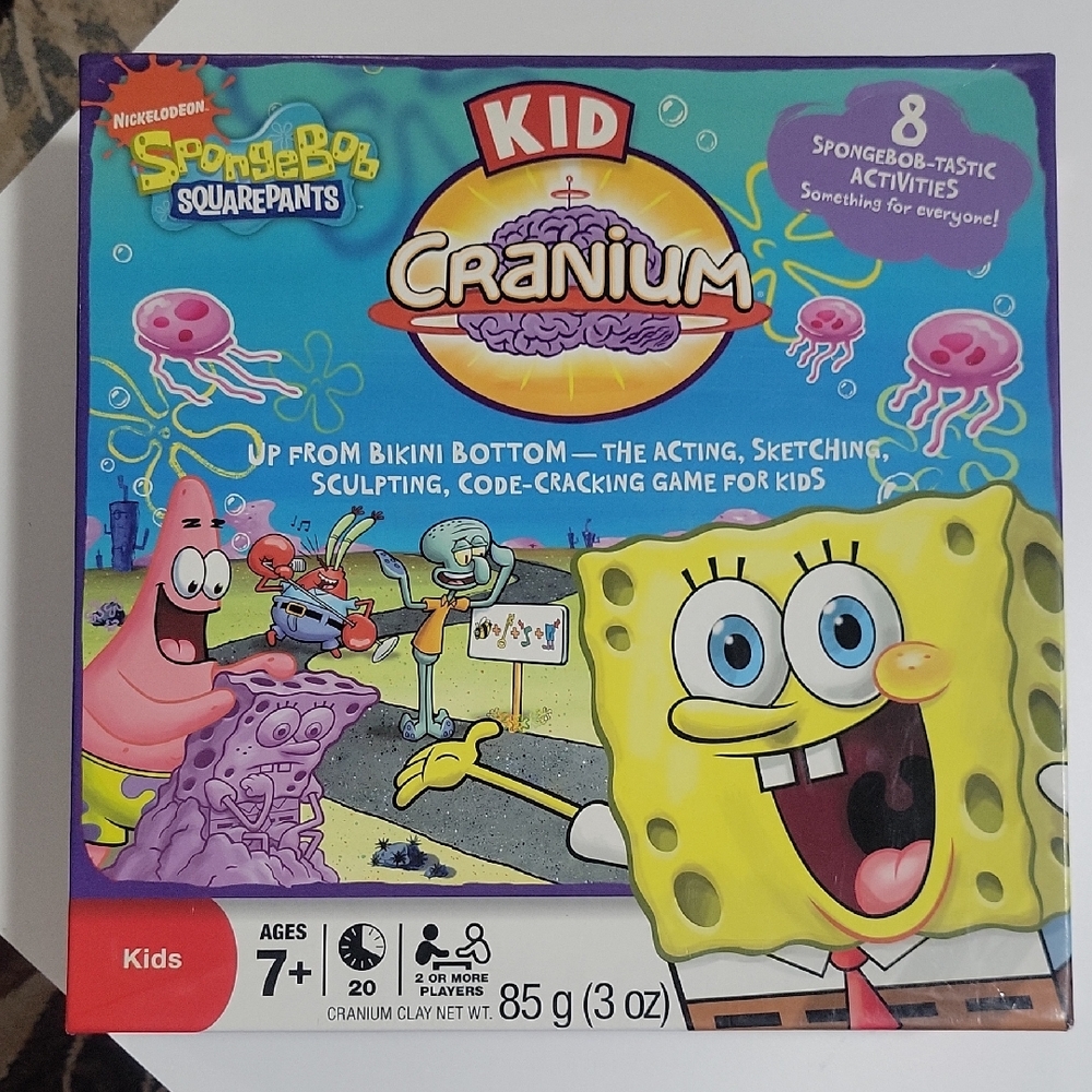 SpongeBob SquarePants Kids Cranium Game Nickelodean Unopened